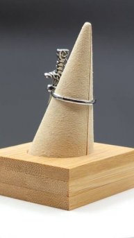 Кольцо "Рунический меч скандинавов" от бренда StarfallShop