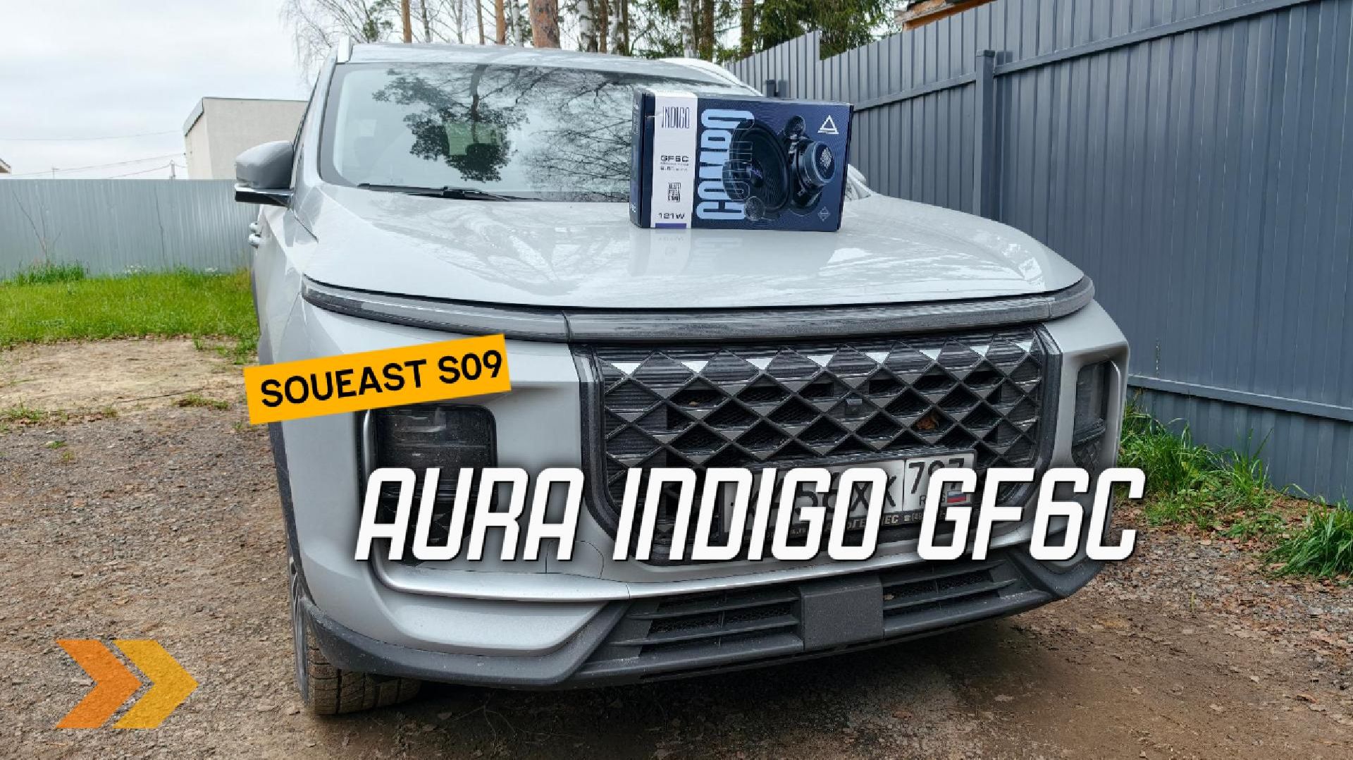 Мой выбор фронтальной акустики на Soueast S09 - Aura Indigo GF6C