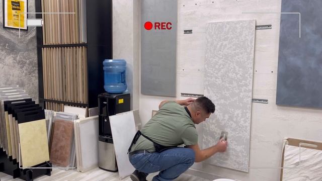 Техника нанесения «карта мира» из Traverta Noa