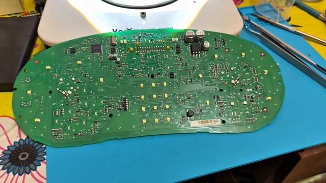 Пересвет и замена дисплея приборной панели Гранта Пломбир