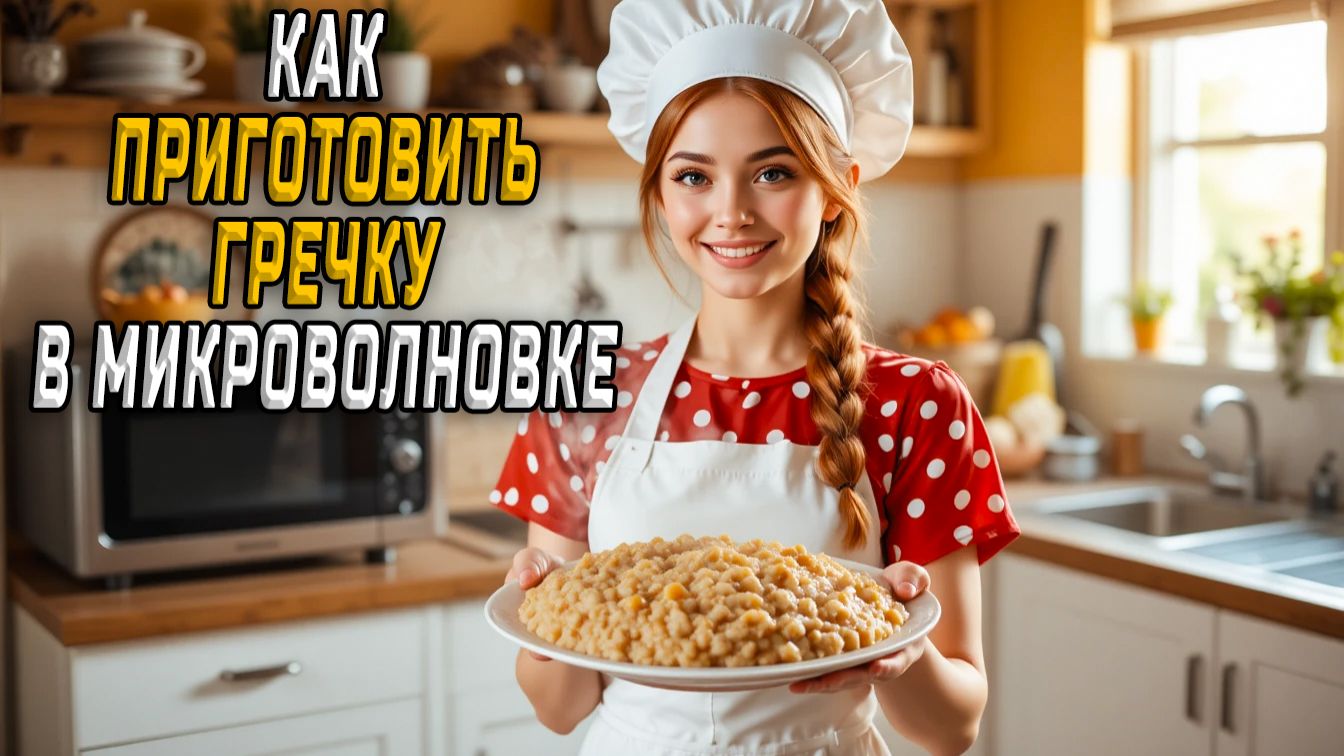 Как приготовить гречку в микроволновке