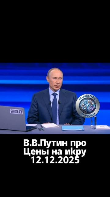 Путин про икру