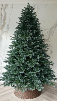 Искусственная ель "Айрин" хвоя зеленая с голубым