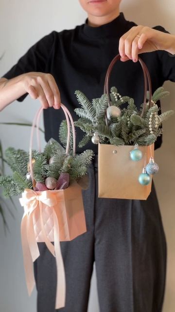 Мастер-класс по новогодним композициям из нобилиса