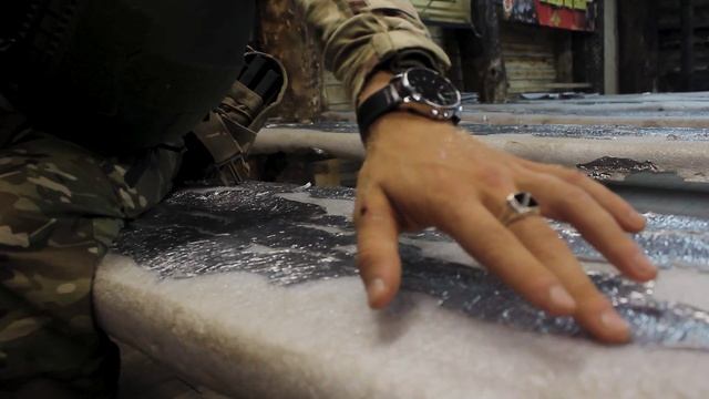 Боец с позывным ЗАЗА рассказал нам об установке Российского флага на освобожденной территории!