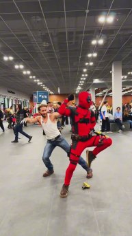 Танец Дэдпула и Фэйк Росомаха