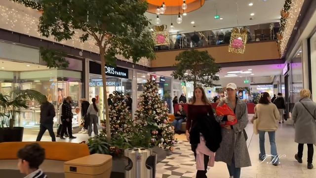 Рождественская атмосфера в торговом центре, Хамм , Германия 14.12.25