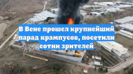 В Вене прошел крупнейший парад крампусов, который посетили сотни зрителей