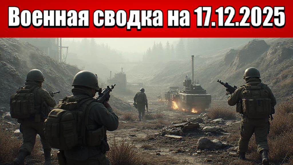 ВС РФ взяли Ключевые районы Гуляйполя. Жестокие бои у Купянска!: Военная сводка на 17.12.2025