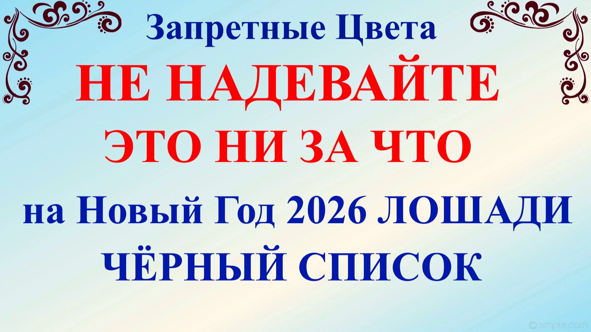 Что нельзя надевать Новый год 2026 Лошади. 7 важных правил, в чем встречать Наступающий Год Лошади.