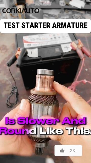 Ваш стартер в порядке? Простой тест! 👍