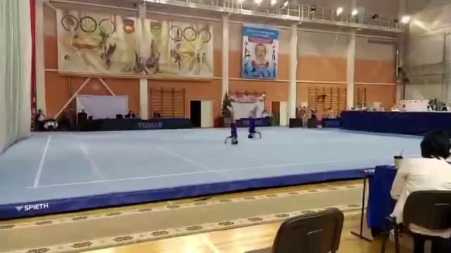 МП 3 спортивный разряд, Журавлев Клим - Жаргалов Чингис, ДШИ г.Светлый, Балансовое упражнение