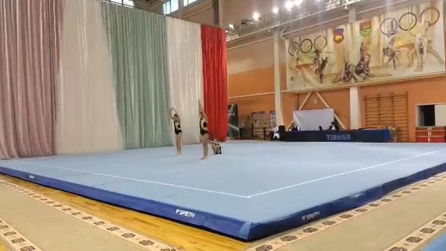 ТР 1 юн.разряд, Андреева - Трушникова - Мигунова, ДШИ г.Светлый, Комбинированное упражнение - день 2