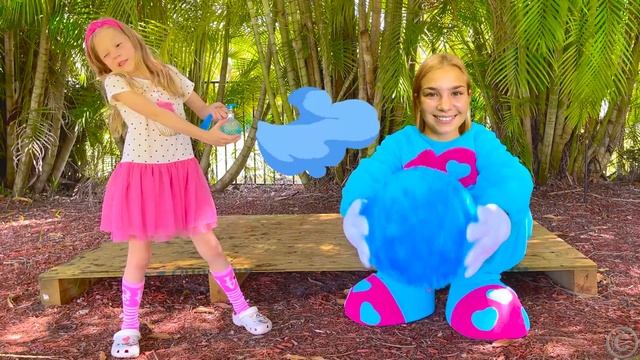 Настя Мэгги и папа веселая история для детей про волше