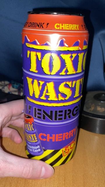 ТОКСИЧЕСКИЕ ОТХОДЫ ИЗ АМСТЕРДАМА! TOXIC WASTE ENERGY CHERRY SOUR! ГОЛЛАНДСКИЙ НАПИТОК С ВИШНЕЙ!