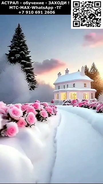 Фантастический красивый зимний Релакс ИИ красивый позитивный релакс чудесный вид цветы