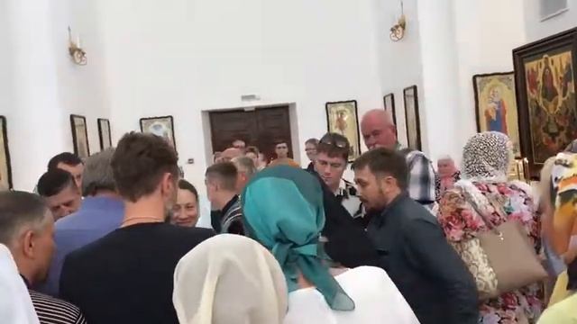 В храме Сретения Господня православные отметили праздник Преображения Господня 1