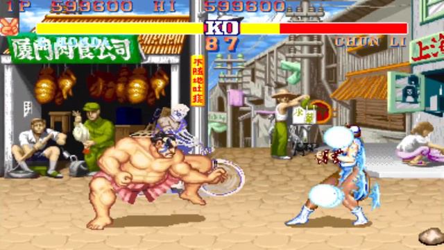 Street Fighter 2 Hack 💥 Punishment Edition (Difficulty 8) 💥 E. HONDA