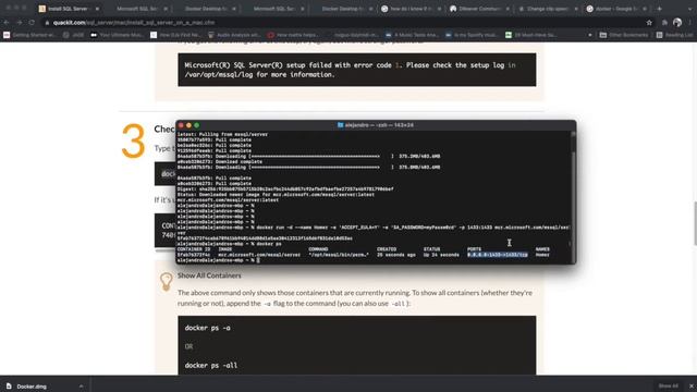 Installing SQL Server on a MAC | The easy way 2022