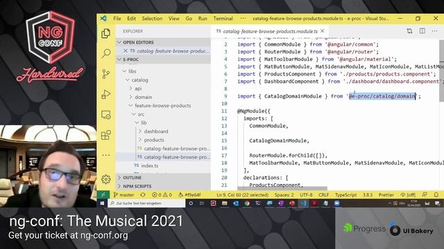 Domain-Driven Design and Angular | Manfred Steyer | ng-conf: Hardwired
