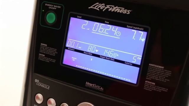 Life Fitness RS1 Lifecycle Recumbent Bike