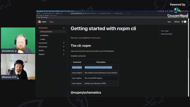 Nx Office Hours | Schema-Driven Workspaces w/ Bram Borggreve