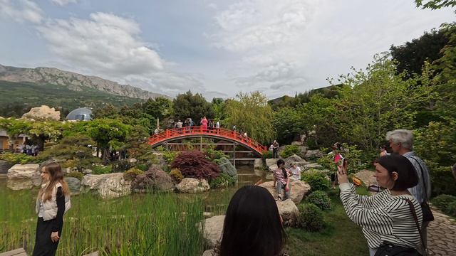 Японский сад в Mria Resort & Spa Крым