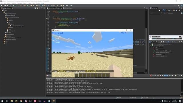 Minecraft Hacked Client Coding 1.8.8 Episode 7 - ArrayList Keystrokes and More