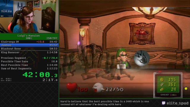 [1:14:43] Luigi's Mansion - 100% - JP/NTSC