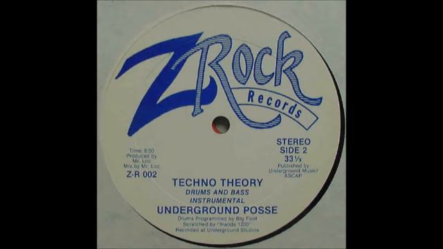 Underground Posse - Techno Theory (Drums And Bass Instrumental)