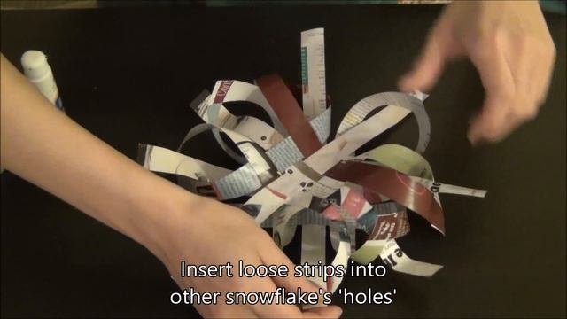 Christmas Crafts - 3D Paper Snowflake Tutorial - Christmas Snowflake Craft