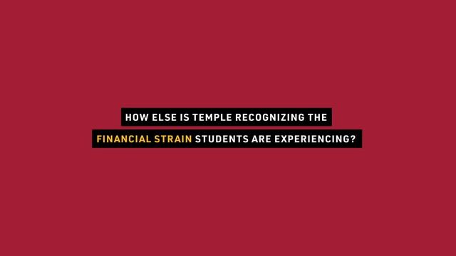 Q+A with Temple's CFO on Tuition and Financial Decisions