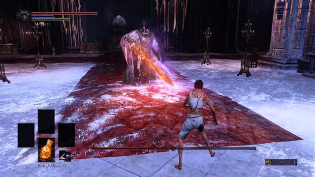 Dark Souls 3 Pontiff FISTS ONLY naked with PARRY | Понтифик, только кулаки