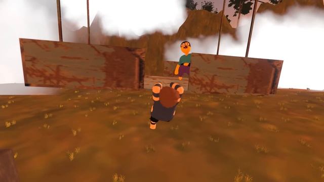 НУБ И ДЕВУШКА ПРО ПОПАЛИ В ПЛАСТИЛИНОВЫЙ МИР МАЙНКРАФТА HUMAN FALL FLAT ТРОЛЛИНГ ПЭНН