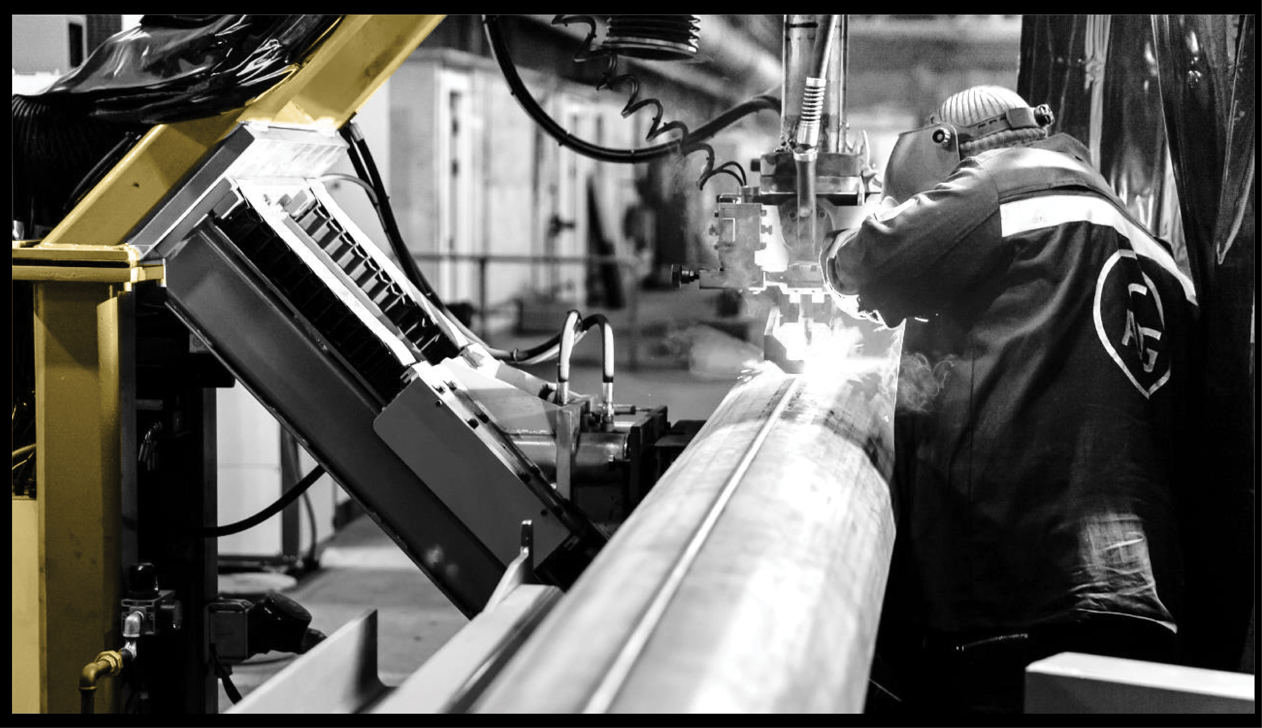 Производство опор на заводе стальных конструкций «АГРИСОВГАЗ»