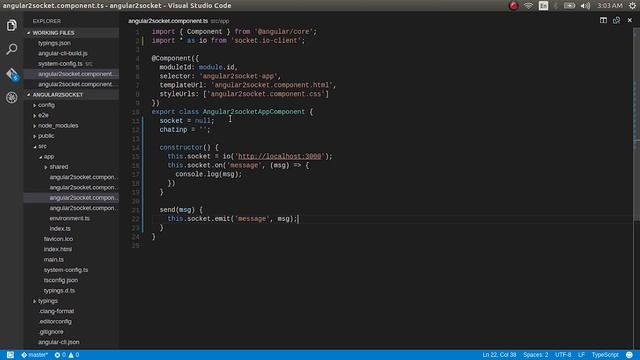Angular 2 - Sockets