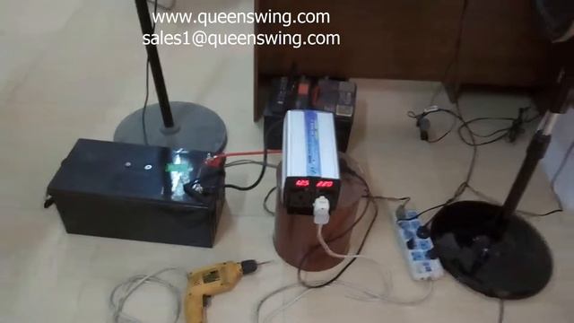 QUEENSWING 2000W Pure Sine Wave Power Inverter Test