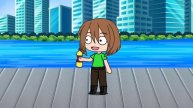 Minecraft angry alex but it’s gacha life\ credit in desc\ softie_cookie21