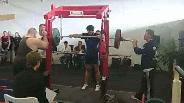 400 lbs / 180 Kg Squat (raw) Norddeutsche Meisterschaft 2012 WPC