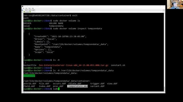 Actian Zen with Docker Kubernetes Helm Demonstration