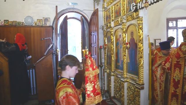 Литургия Спасо-Преображенский женский монастырь г.Чебоксары 19.05.2024