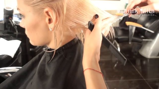 стрижка + окрашивание BLOND ME Schwarzkopf - Vinnik Mila studio