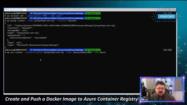 Create and Push a Docker Image to Azure Container Registry