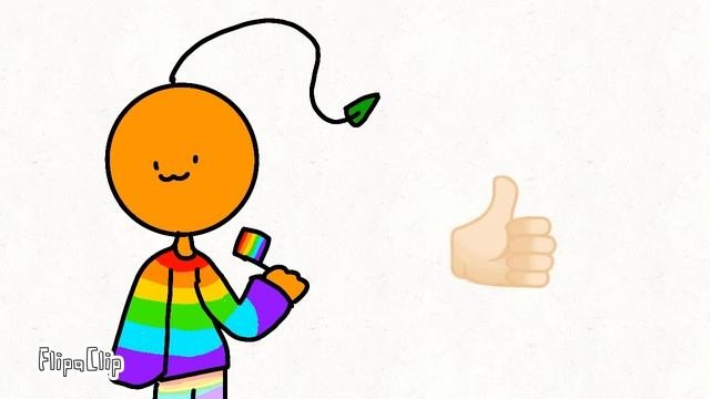 как я буду рисовать Апельсинчика