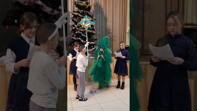 Рождественское выступление Воскресной школы в СШ9 г. Кобрина. 10 января 2023 года