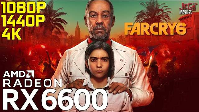 Far Cry 6 | RX 6600 | 1080p, 1440p, 4k benchmarks!