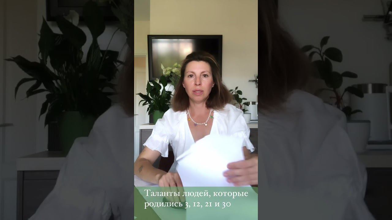 Люди, которые родились 3, 12, 21 и 30 числа. Серия 1.
