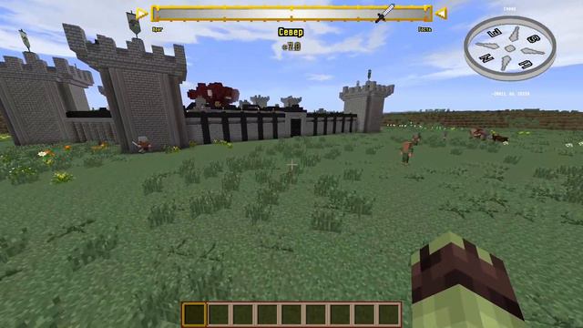 Minecraft Game of Thrones mod Обзор