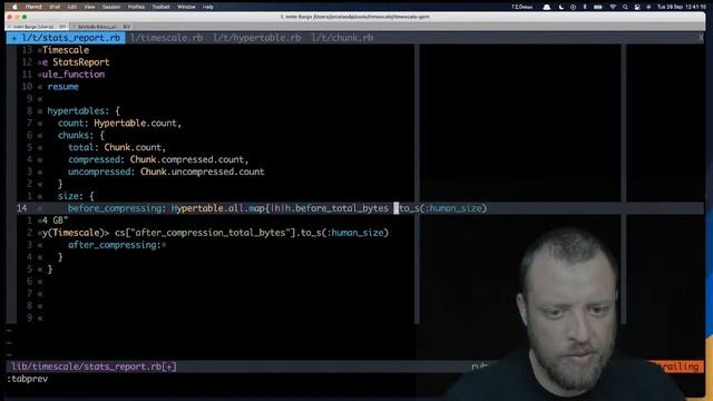 Creating the command-line application in Ruby to explore the Timescale API