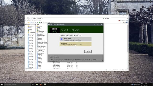 Tutorial - Guia de instalacion GTA V Redux Mod [Español] OCT16